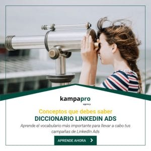 Diccionario para tus campañas de LinkedIn Ads - Kampa Pro Agency