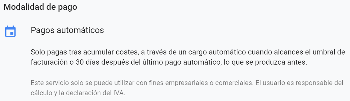 C&oacute;mo configurar la facturaci&oacute;n en mi cuenta de Google Ads | Agencia Marketing Digital - Kampa Pro Agency