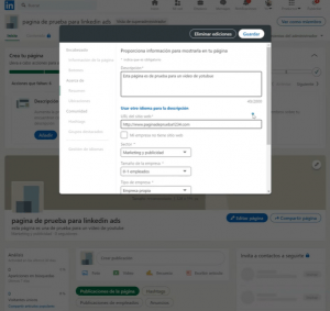 Cómo crear una página para mi empresa en LinkedIn - Kampa Pro Agency