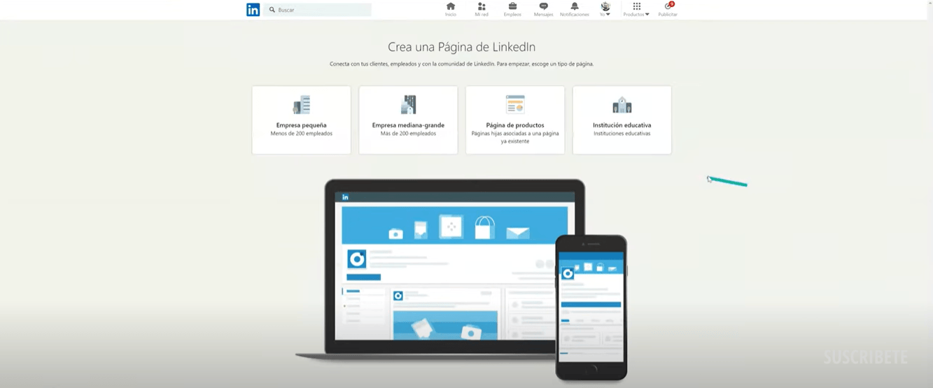C&oacute;mo crear una p&aacute;gina para mi empresa en LinkedIn - Kampa Pro Agency