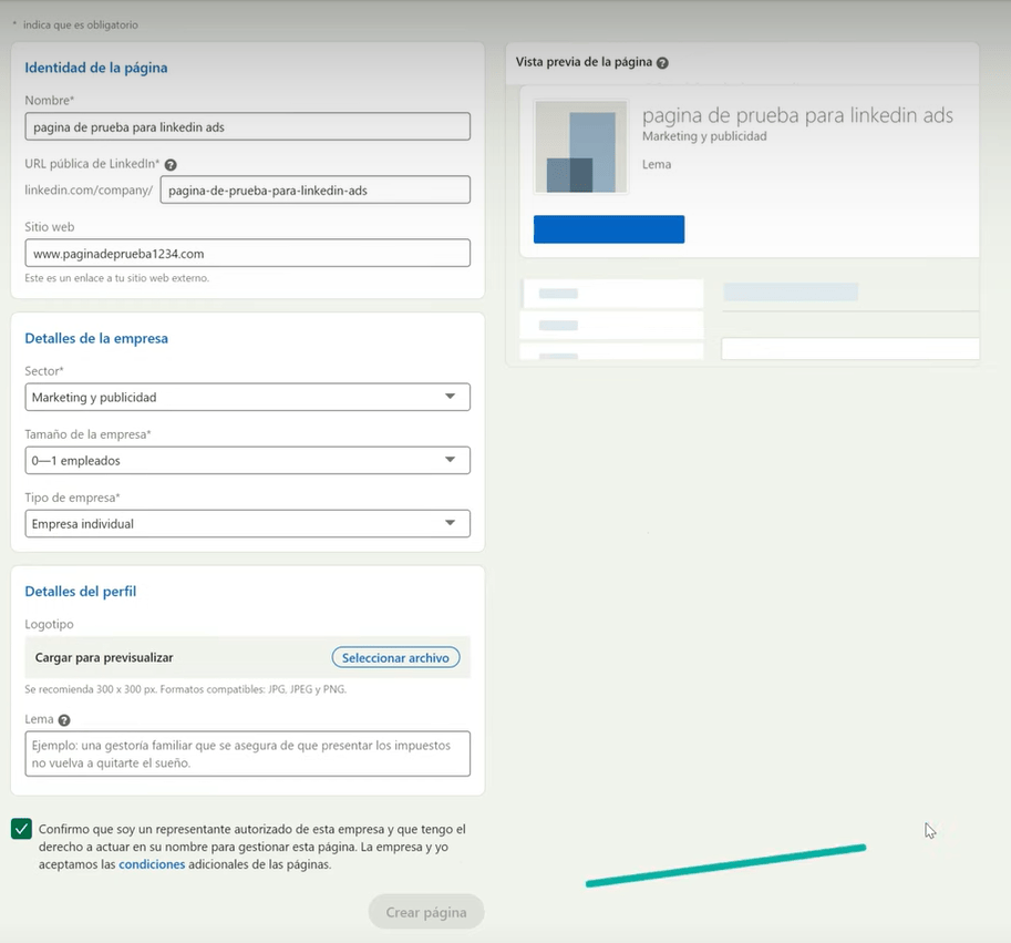 C&oacute;mo crear una p&aacute;gina para mi empresa en LinkedIn - Kampa Pro Agency