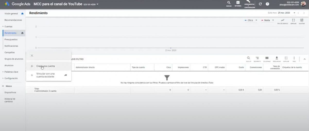 C&oacute;mo crear una cuenta de Google Ads en menos de cinco minutos | Agencia Marketing Digital - Kampa Pro Agency