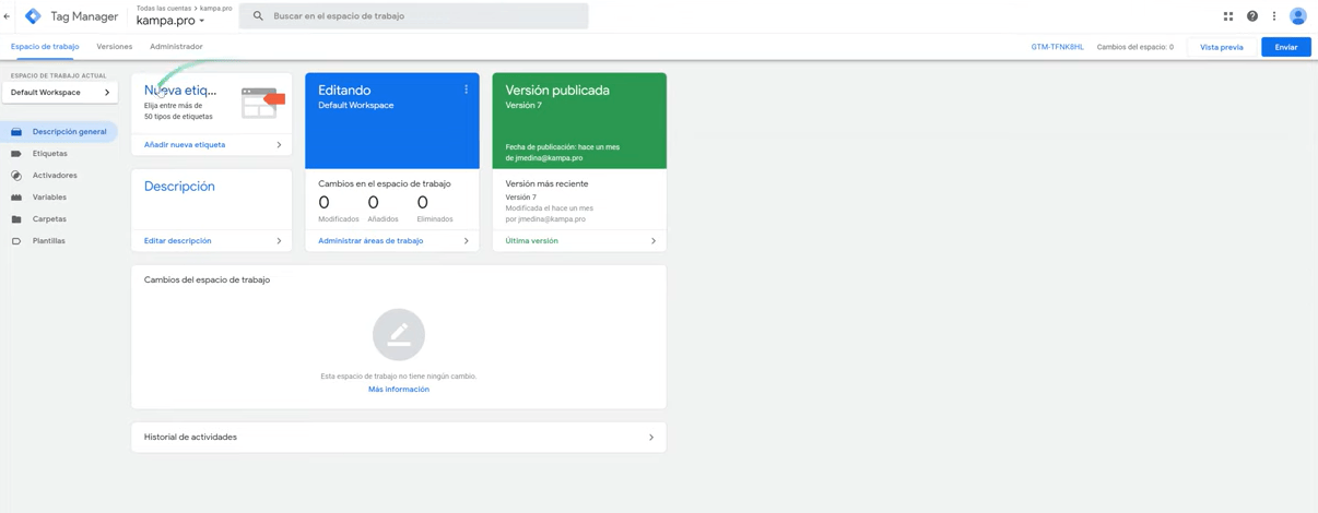 C&oacute;mo dar ACCESO a Google Tag Manager (GTM) en menos de dos minutos - Kampa Pro Agency