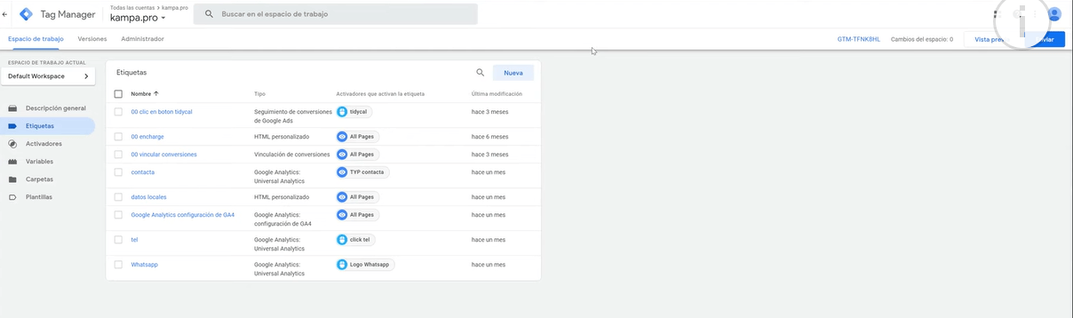 &iquest;C&oacute;mo instalar Insight TAG (el p&iacute;xel LinkedIn Ads) con Google Tag Manager? - Kampa Pro Agency