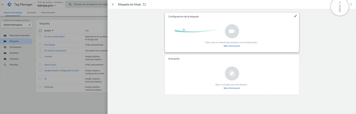 &iquest;C&oacute;mo instalar Insight TAG (el p&iacute;xel LinkedIn Ads) con Google Tag Manager? - Kampa Pro Agency