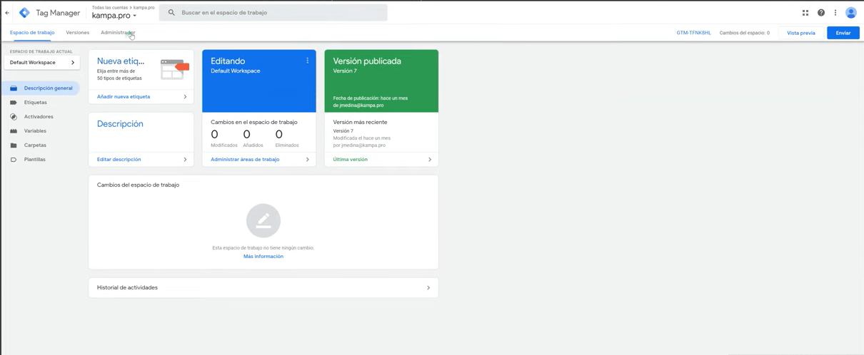 C&oacute;mo dar ACCESO a Google Tag Manager (GTM) en menos de dos minutos - Kampa Pro Agency