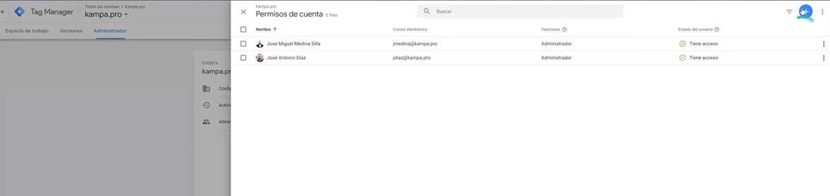 C&oacute;mo dar ACCESO a Google Tag Manager (GTM) en menos de dos minutos - Kampa Pro Agency