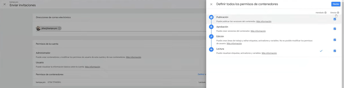 C&oacute;mo dar ACCESO a Google Tag Manager (GTM) en menos de dos minutos - Kampa Pro Agency