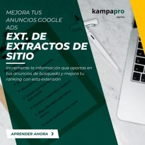 ¿Qué son las extensiones de extractos del sitio? - Kampa Pro Agency
