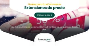 ¿Qué son las extensiones de precio en Google Ads? - Kampa Pro Agency