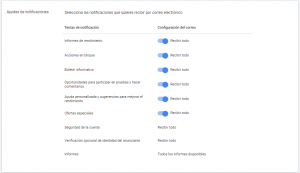 Cómo configurar las notificaciones en de Google Ads - Kampa Pro Agency